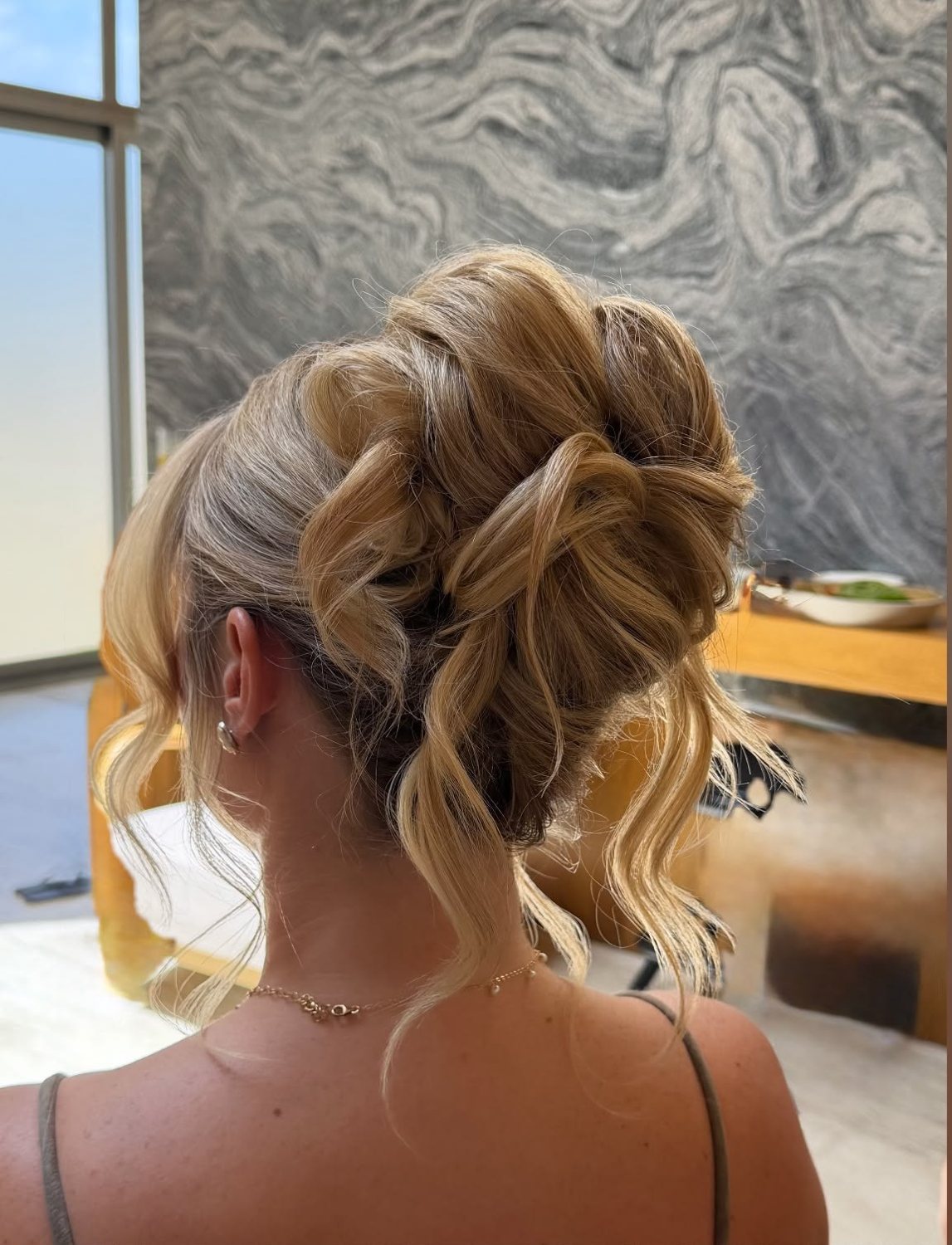 Textured Updo · Espinoza Beauty Los Cabos