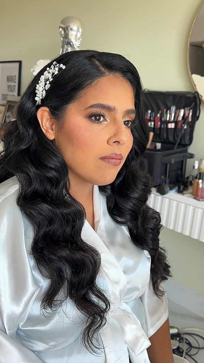 Bridal makeup by Espinoza Beauty in Los Cabos
