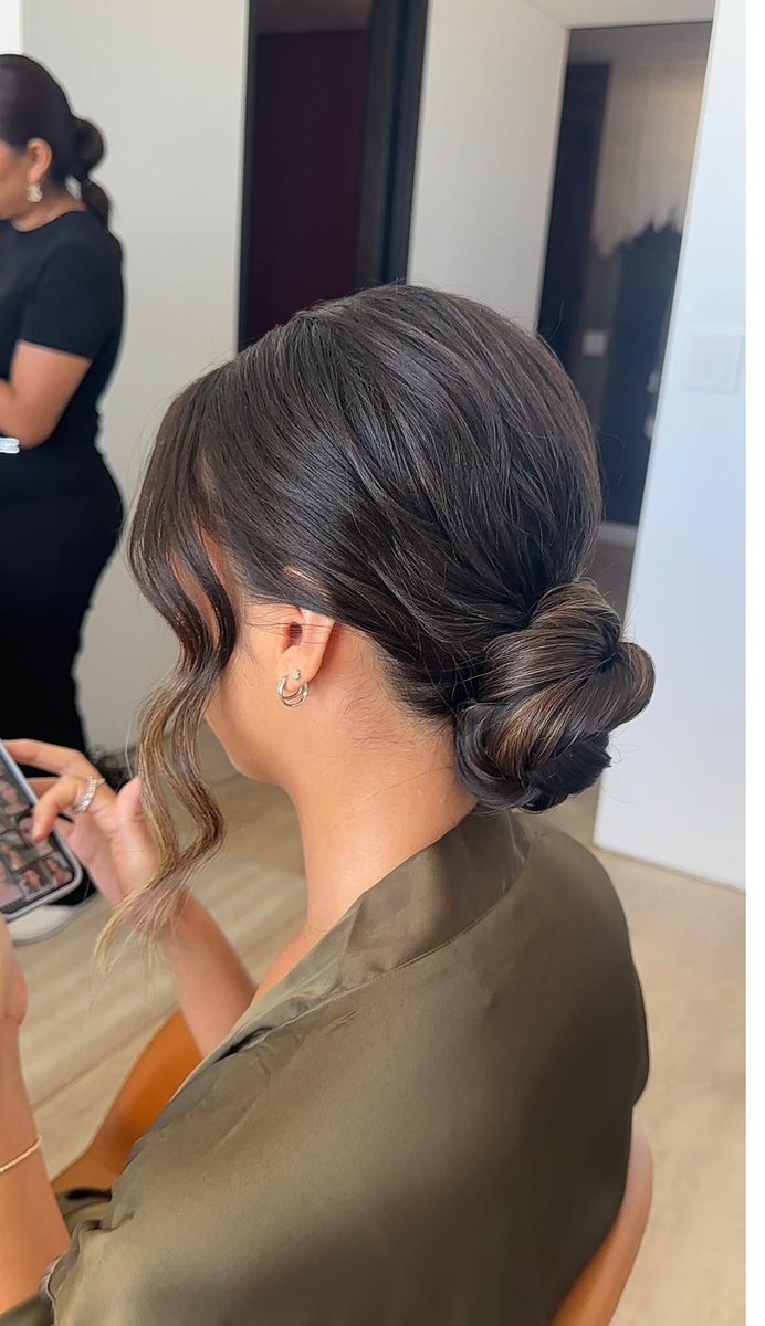 Bridal hairstyle by Espinoza Beauty in Los Cabos